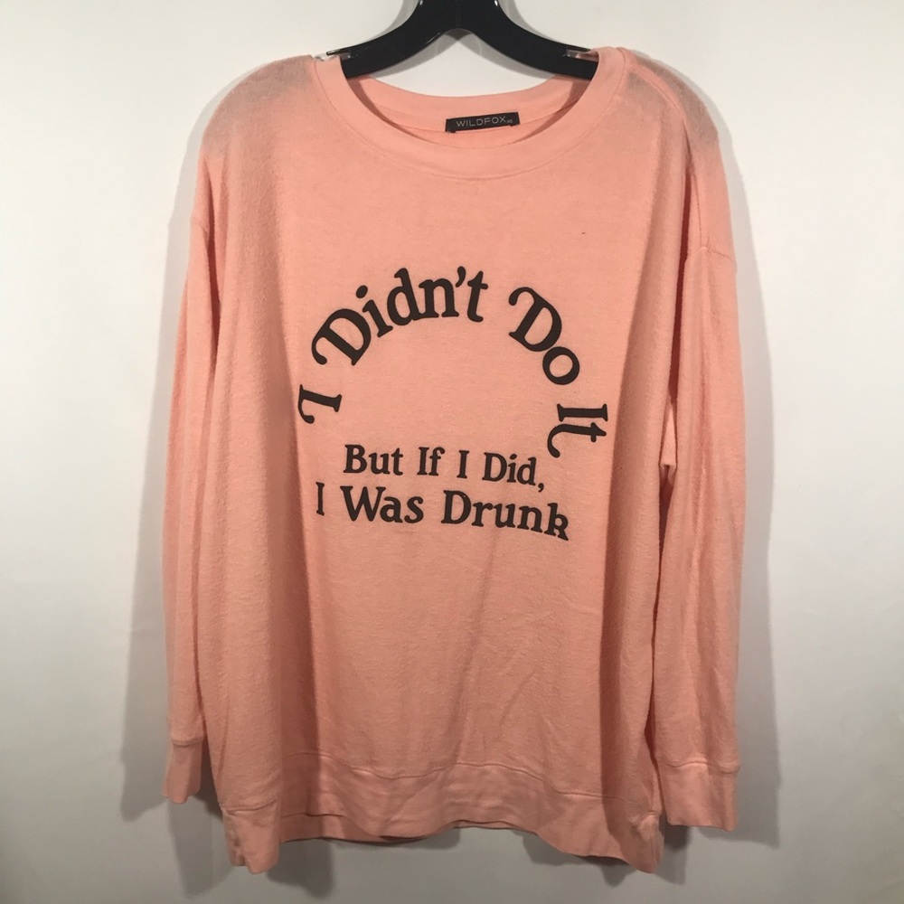 Wildfox “I didn’t do it” sweater Size XS